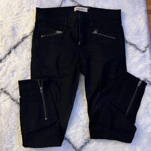 Gap Black Zip Up Pocket & Ankle Skinny Pants/Jeans